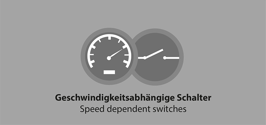 Speed-dependent switch